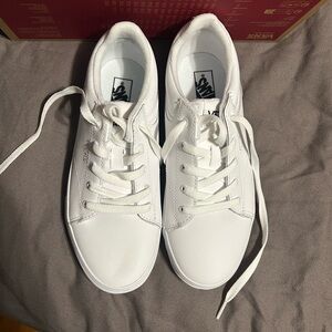 Brand new white vans